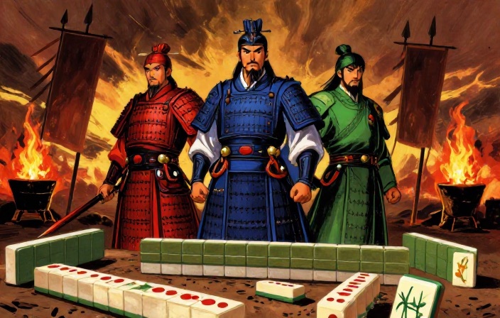 雀定三国标题画面